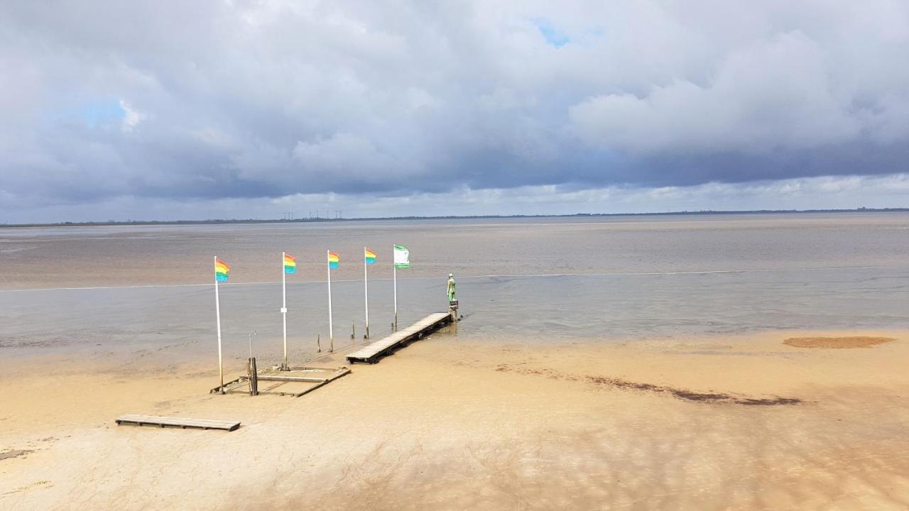 Apartment Jadestrand, Am Alten Deich 4-6, Whg 1 20 Dangast Εξωτερικό φωτογραφία